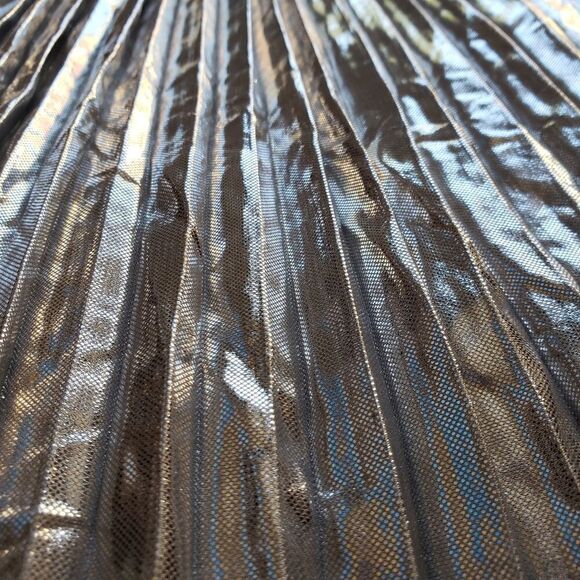 INC silver metallic skirt - Picture 7 of 16